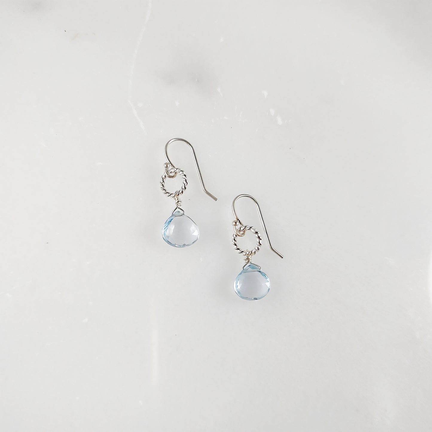 Hydroquartz Drop Earrings