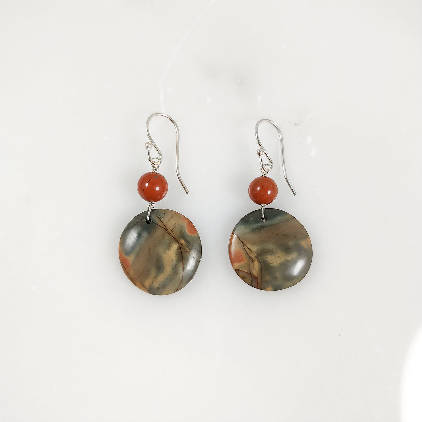 Red Creek Jasper Earrings