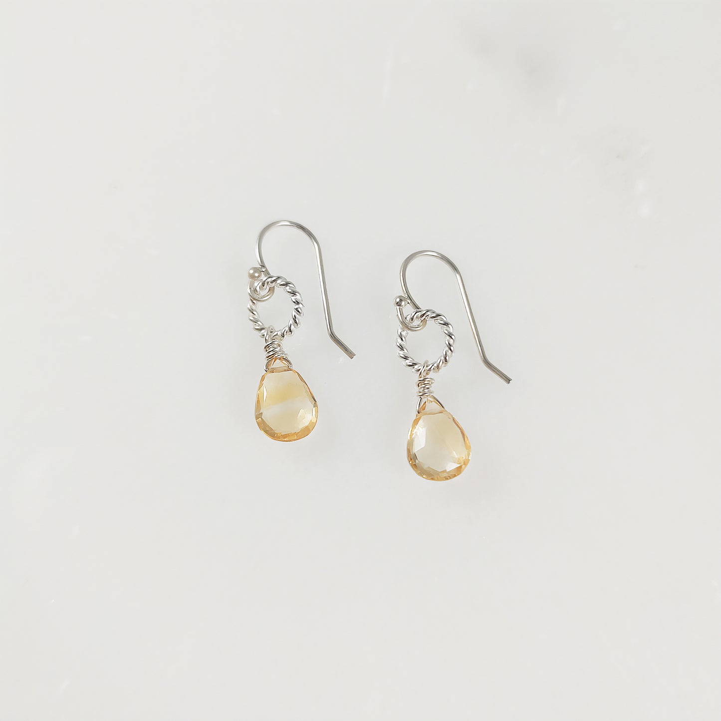 Citrine Drop Earrings