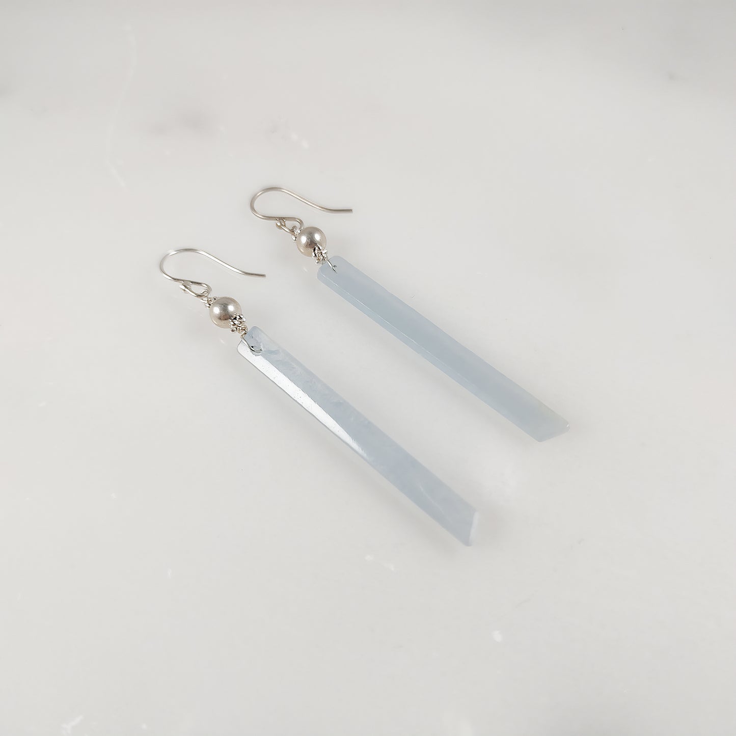 Aquamarine Drop Earrings