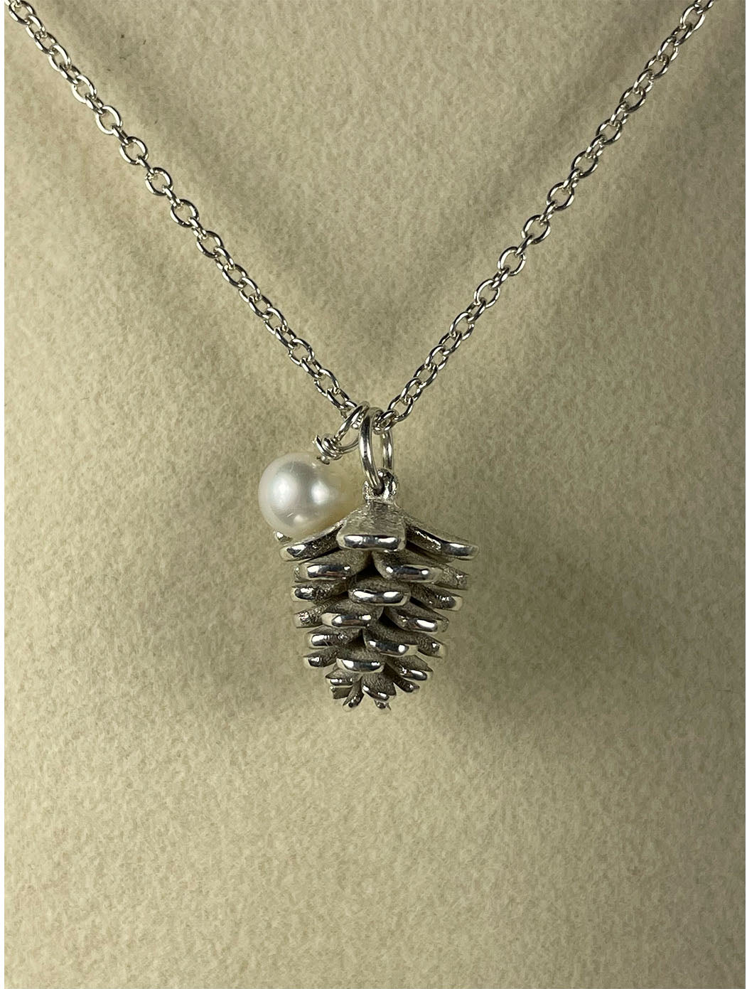 RENEWAL - Pinecone necklace