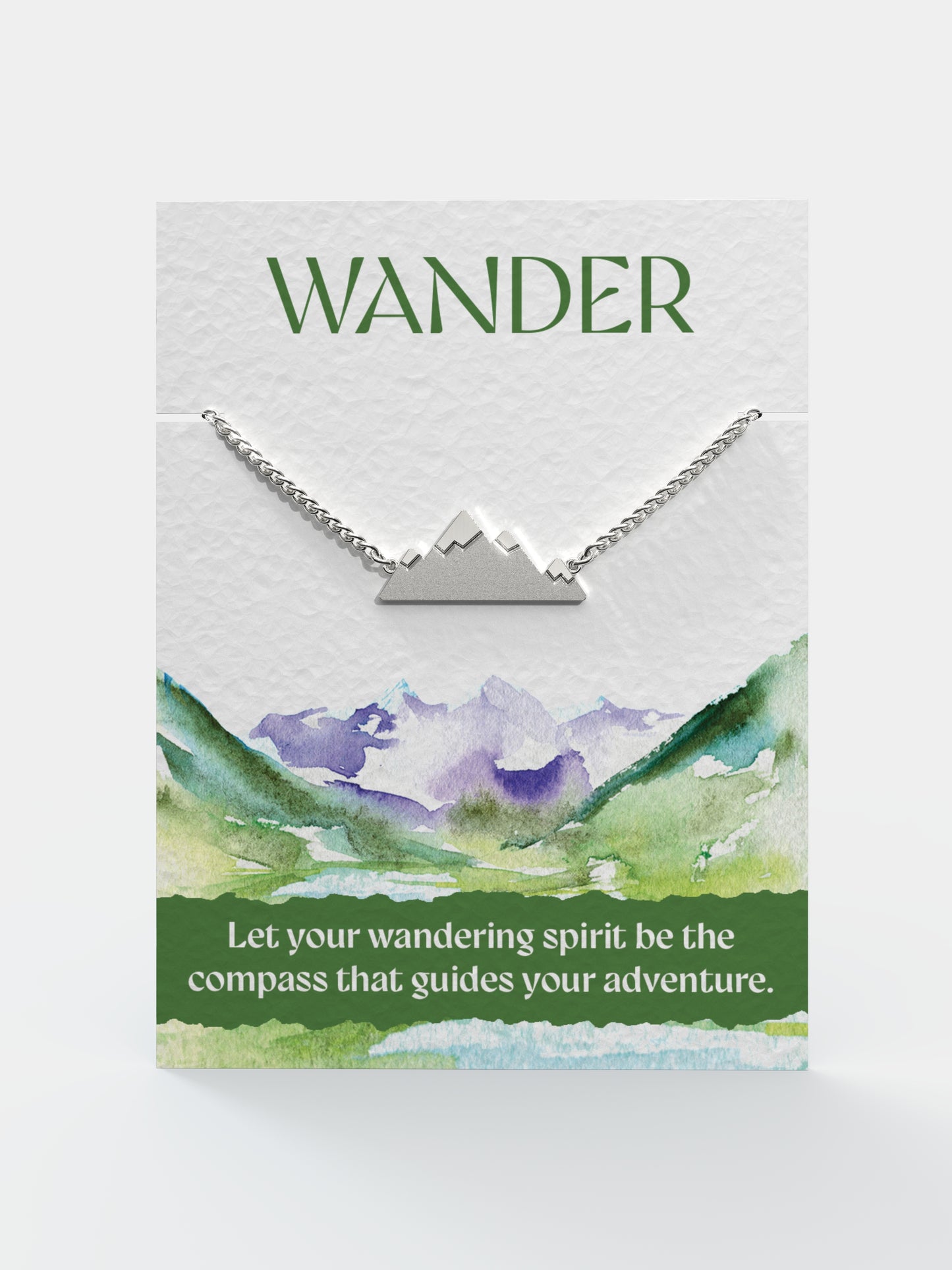 WANDER - Mountain Range Necklace